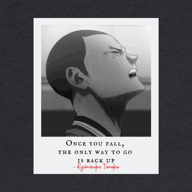 Ryu Tanaka Quote from Anime Volleyball by RareLoot19